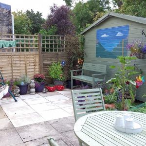 dominic garden makeover
