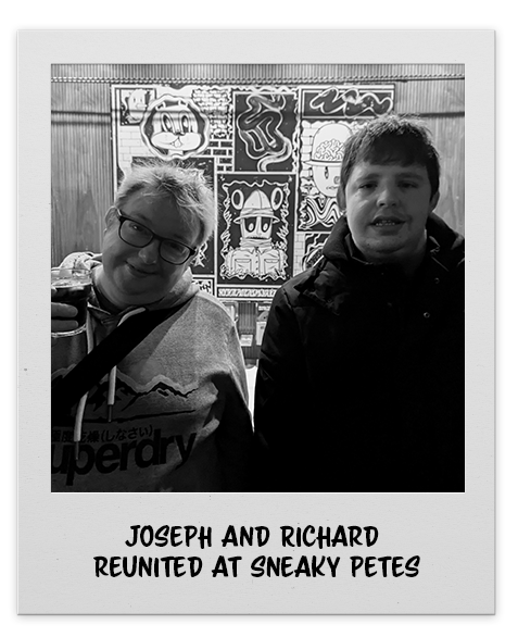 A picture of two Gig Buddies together